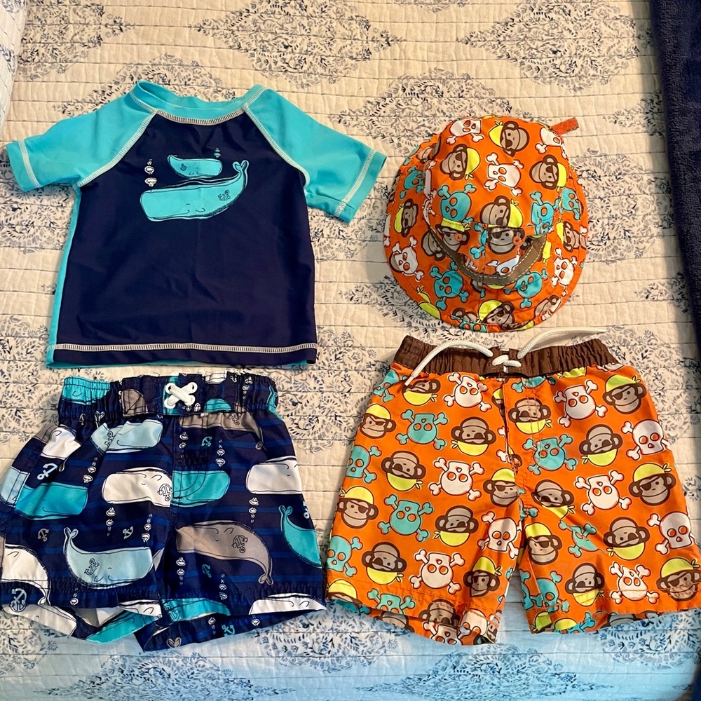 Baby Boy Swim Bundle (9 Month) & (12-18 Month)